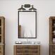 Clemence 2 Light 23 inch Dark Rust Vanity Light Wall Light